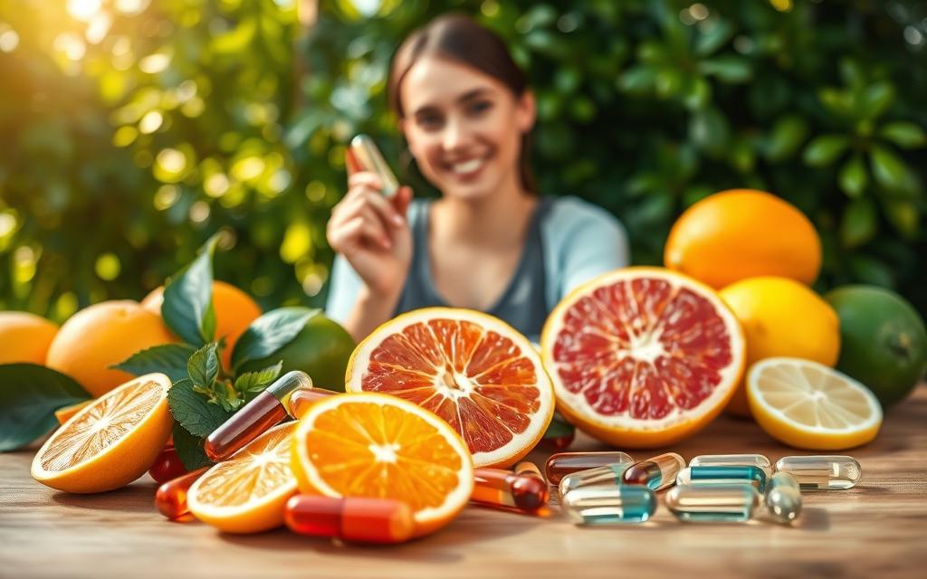 Citrus Burn supplement ingredients including Spanish Red Apple Vinegar and Seville Orange