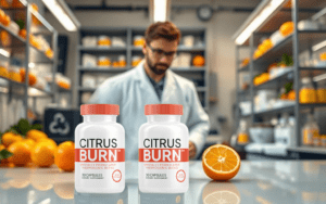 Professional laboratory testing of Citrus Burn supplement to ensure GMP quality standards and ingredient purity..