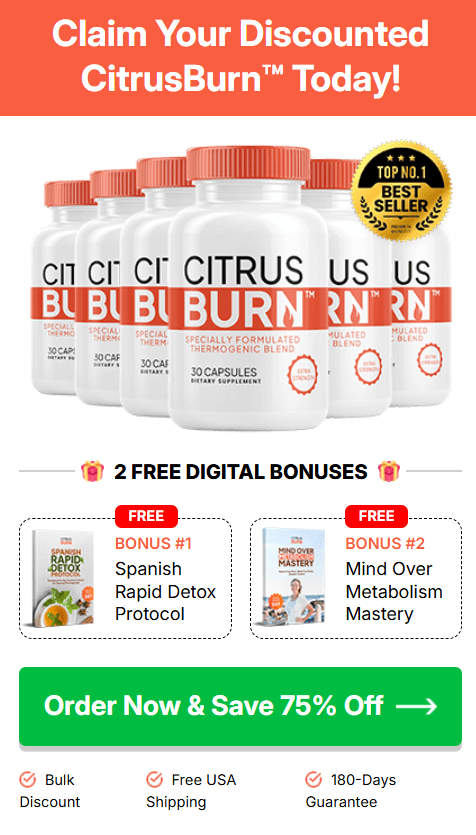citrus burn discounts